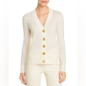 Tory Burch Simone V-Neck Cardigan